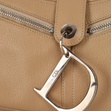 Christian Dior 2004 Beige Charm Shoulder Bag