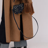 Dior 2022 Denim Micro Saddle Bag