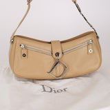 Christian Dior 2004 Beige Charm Shoulder Bag