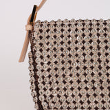 Rare Fendi 2014 Crystal Sequin Embellished Baguette