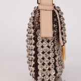 Rare Fendi 2014 Crystal Sequin Embellished Baguette