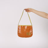 Fendi Bicolor Perforated Leather Hobo