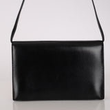 Hermès 1986 Noir Box Annie Shoulder Bag GHW