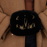 Ultra-Rare Chanel 2006 Fur and Chains Arm Warmer