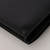 Hermès 1986 Noir Box Annie Shoulder Bag GHW
