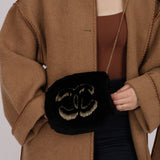 Ultra-Rare Chanel 2006 Fur and Chains Arm Warmer