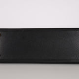 Hermès 1996 Noir Ardennes Kelly Retourne 32 GHW