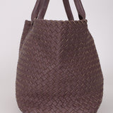 Limited Edition Bottega Veneta Watteau Mauve Intrecciato Small Cabat
