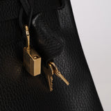 Hermès 1996 Noir Ardennes Kelly Retourne 32 GHW