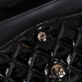 Chanel 2014 Patent Turnlock Small Double Flap Bag