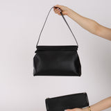 Hermès 2005 Noir Gulliver & Crinoline Yeoh Convertible Bag PHW