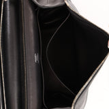 Hermès 2005 Noir Gulliver & Crinoline Yeoh Convertible Bag PHW