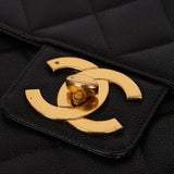 Chanel 1995 Caviar Black Briefcase 24K GP