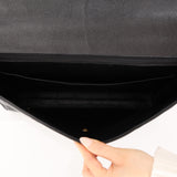Chanel 1995 Caviar Black Briefcase 24K GP