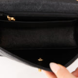 Rare Chanel 2005 Caviar Mini Square Flap Bag 24K GP