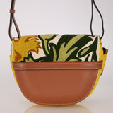 Limited Edition Loewe x William De Morgan Floral Embroidered Gate Bag