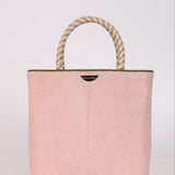 Christian Dior 2000 Pink Pony Hair Braided Handle Malice Shopper Tote w/ Pouch