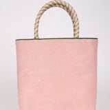 Christian Dior 2000 Pink Pony Hair Braided Handle Malice Shopper Tote w/ Pouch