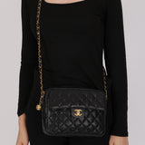 Chanel Small Coco Crush Camera Caviar Bag 2000s 24K GP