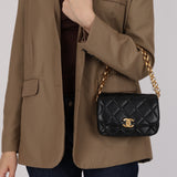 Chanel 2020 Lambskin Coin Bijoux Small Chain Flap