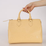 Rare Louis Vuitton Vanilla Epi Speedy 25