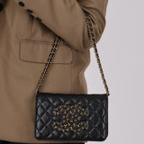 Chanel 2020 Lambskin Once Upon A Time Wallet On Chain