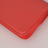 Louis Vuitton Sweet Coral Leather Bloom Wallet on Chain