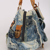 Louis Vuitton Monogram Denim Patchwork Bowly Bag