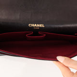 Chanel 1990s Lambskin Chain Double Flap Bag 24K GP