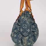 Louis Vuitton Monogram Denim Mini Pleaty Bag