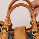 Louis Vuitton Monogram Denim Mini Pleaty Bag