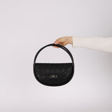 Rare Chanel 2013 Runway Lambskin Small Hula Hoop Bag
