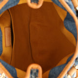 Louis Vuitton Monogram Denim Mini Pleaty Bag