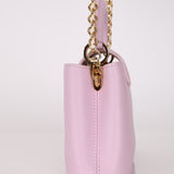Ultra-Rare Louis Vuitton Guimauve Taurillon Capushell Mother of Pearl Capucines BB