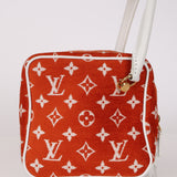 Louis Vuitton Terracotta Velvet Monogram Match Square Bag