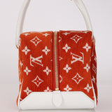 Louis Vuitton Terracotta Velvet Monogram Match Square Bag