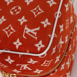 Louis Vuitton Terracotta Velvet Monogram Match Square Bag