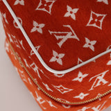 Louis Vuitton Terracotta Velvet Monogram Match Square Bag