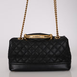 Chanel 2013 Caviar Two-Way Medium Flap Bag