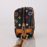Limited Edition Louis Vuitton x Takashi Murakami Noir Multicolor Monogram Wapity