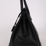 Hermès 2002 Noir Ardennes Retourne Birkin 35 GHW
