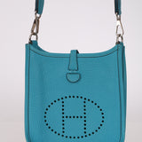 Hermès 2014 Bleu Zanzibar Clemence Evelyne TPM PHW