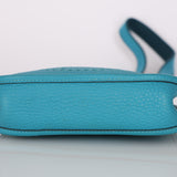 Hermès 2014 Bleu Zanzibar Clemence Evelyne TPM PHW