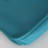 Hermès 2014 Bleu Zanzibar Clemence Evelyne TPM PHW