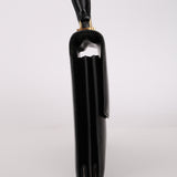 Ultra-Rare Hermès 1974 Noir Boxcalf Cadena Shoulder Bag GHW