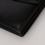 Ultra-Rare Hermès 1974 Noir Boxcalf Cadena Shoulder Bag GHW