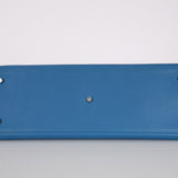 Hermès 2011 JPG Bleu Mykonos Clemence Shoulder Kelly 42 PHW