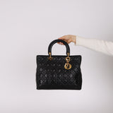 Dior 1997 Cannage Large Lady Dior