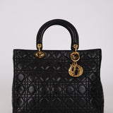 Dior 1997 Cannage Large Lady Dior