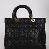 Dior 1997 Cannage Large Lady Dior